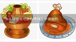 食品经营许可证办理网上申请流程