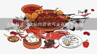 上海杨浦区食品经营许可证在哪里办理