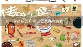 厦门食品经营许可证怎么办理流程