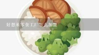 好想来0食工厂怎么加盟