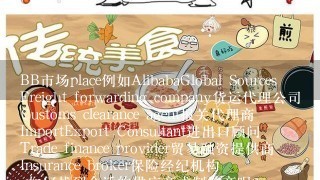 BB市场place例如AlibabaGlobal