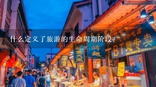 什么定义了旅游的生命周期阶段？